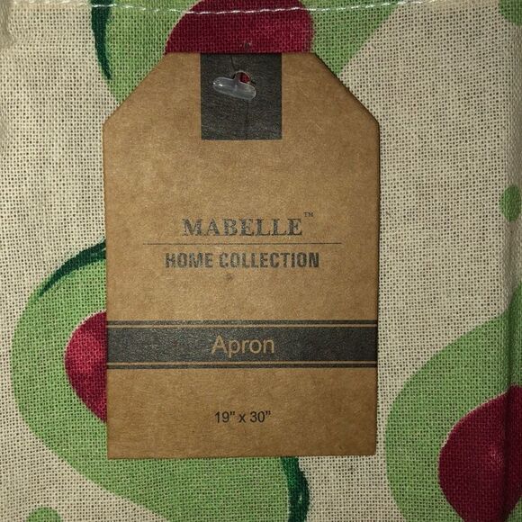 Mabelle Home Collection Avocado Print Cotton Apron - Picture 6 of 7